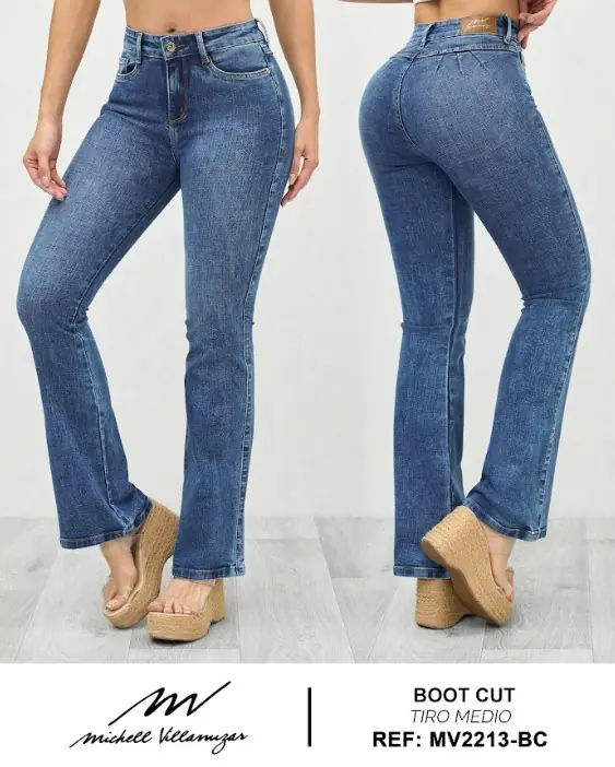 Boot cut clasico Michell Villamizar Ref. MV2213-BC - foto 1