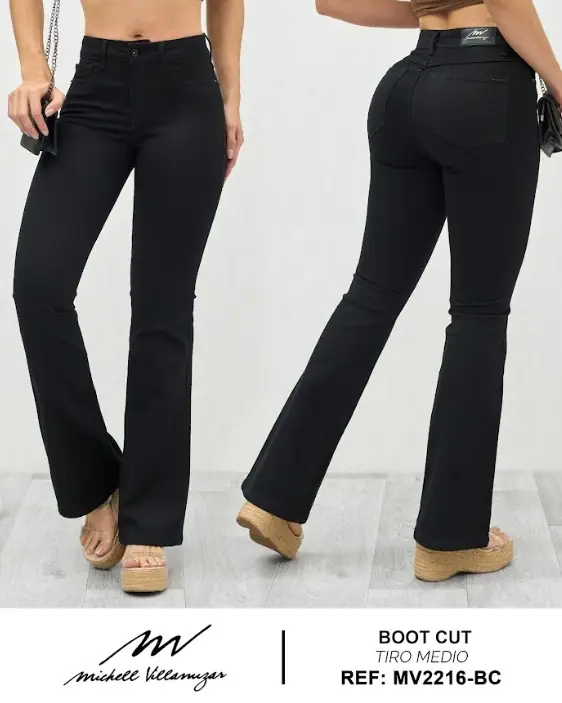 Boot cut clasico Michell Villamizar Ref. MV2216-BC - foto 1