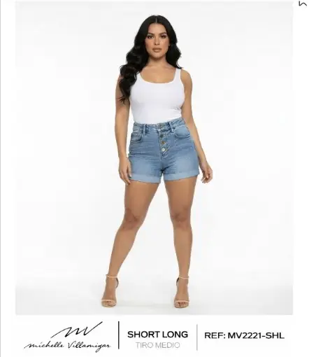 Short long Michell Villamizar Ref. MV2221-SHL - foto 1