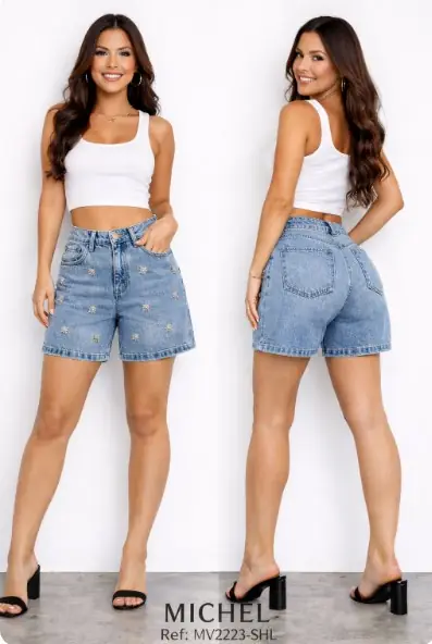 Short long Michell Villamizar Ref. MV2223-SHL - foto 1