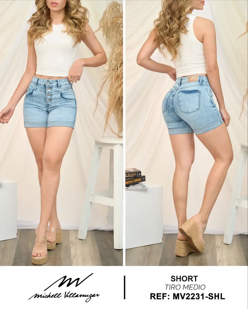 Short long Michell Villamizar Ref. MV2231-SHL - foto 1