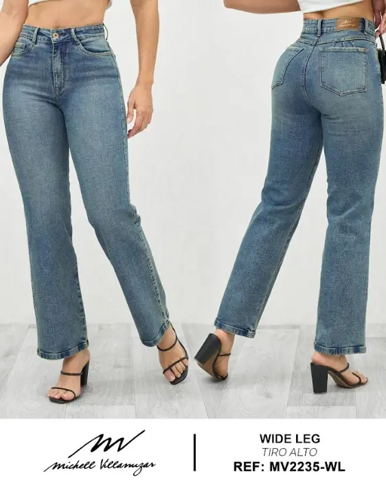 Wide leg Michell Villamizar Ref. MV2235-WL - foto 1