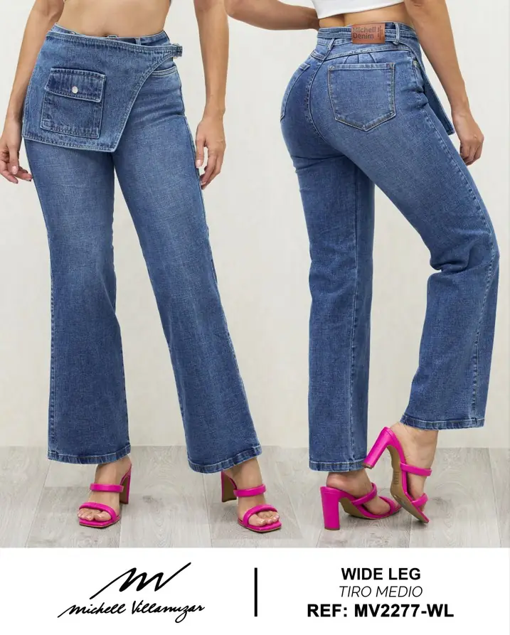 Wide leg Michell Villamizar Ref. MV2277-WL - foto 1