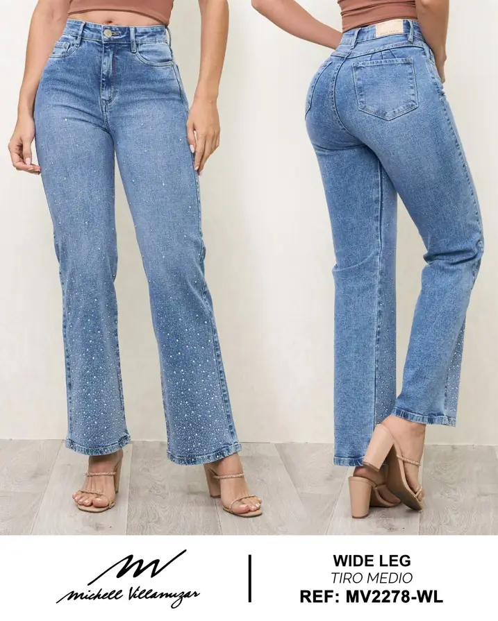 Wide leg Michell Villamizar Ref. MV2278-WL - foto 1