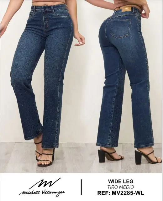Wide leg Michell Villamizar Ref. MV2285-WL - foto 1