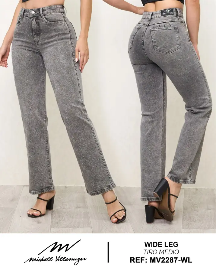 Wide leg Michell Villamizar Ref. MV2287-WL - foto 1