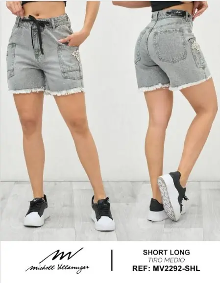 Short long Michell Villamizar Ref. MV2292-SHL - foto 1