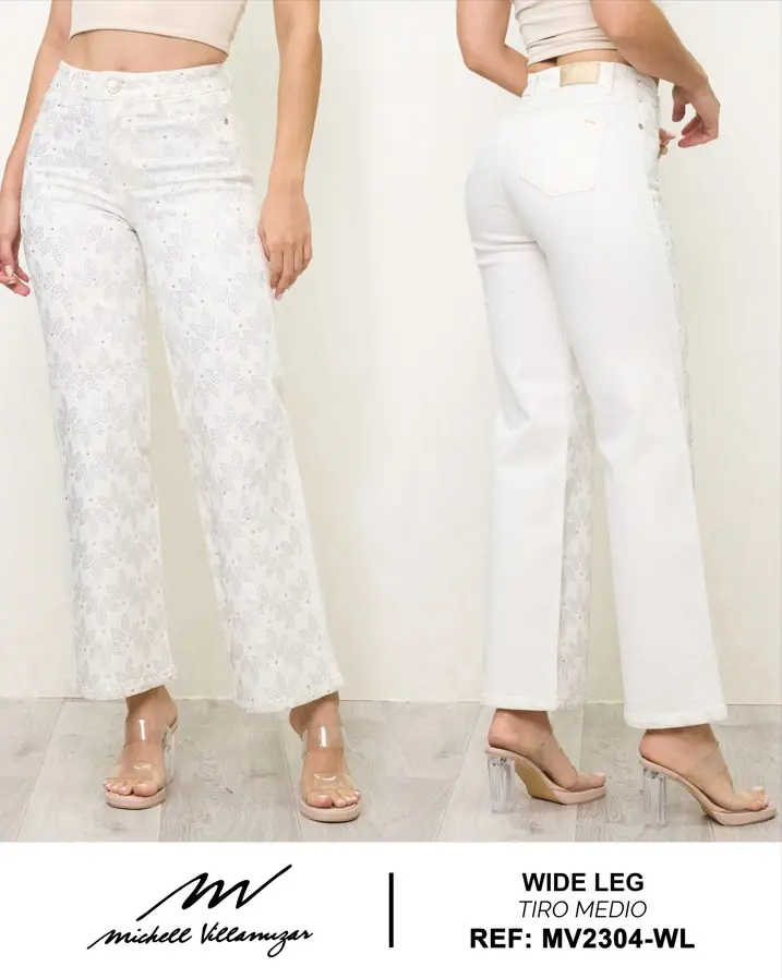 Wide leg Michell Villamizar Ref. MV2304-WL - foto 1