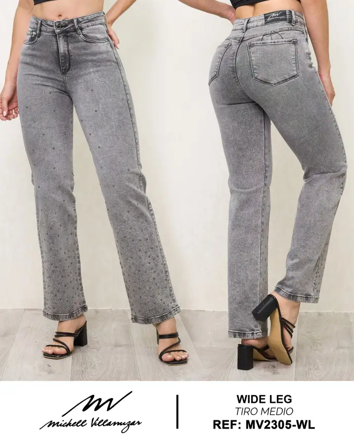 Wide leg Michell Villamizar Ref. MV2305-WL - foto 1