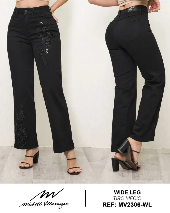 Wide leg Michell Villamizar Ref. MV2306-WL - foto 1