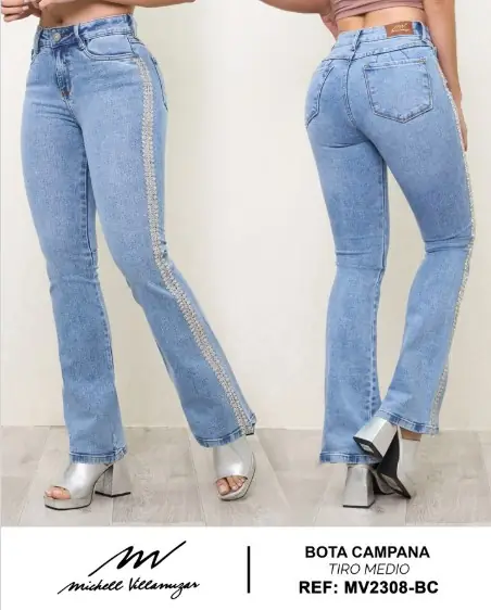 Boot cut clasico Michell Villamizar Ref. MV2308-BC - foto 1