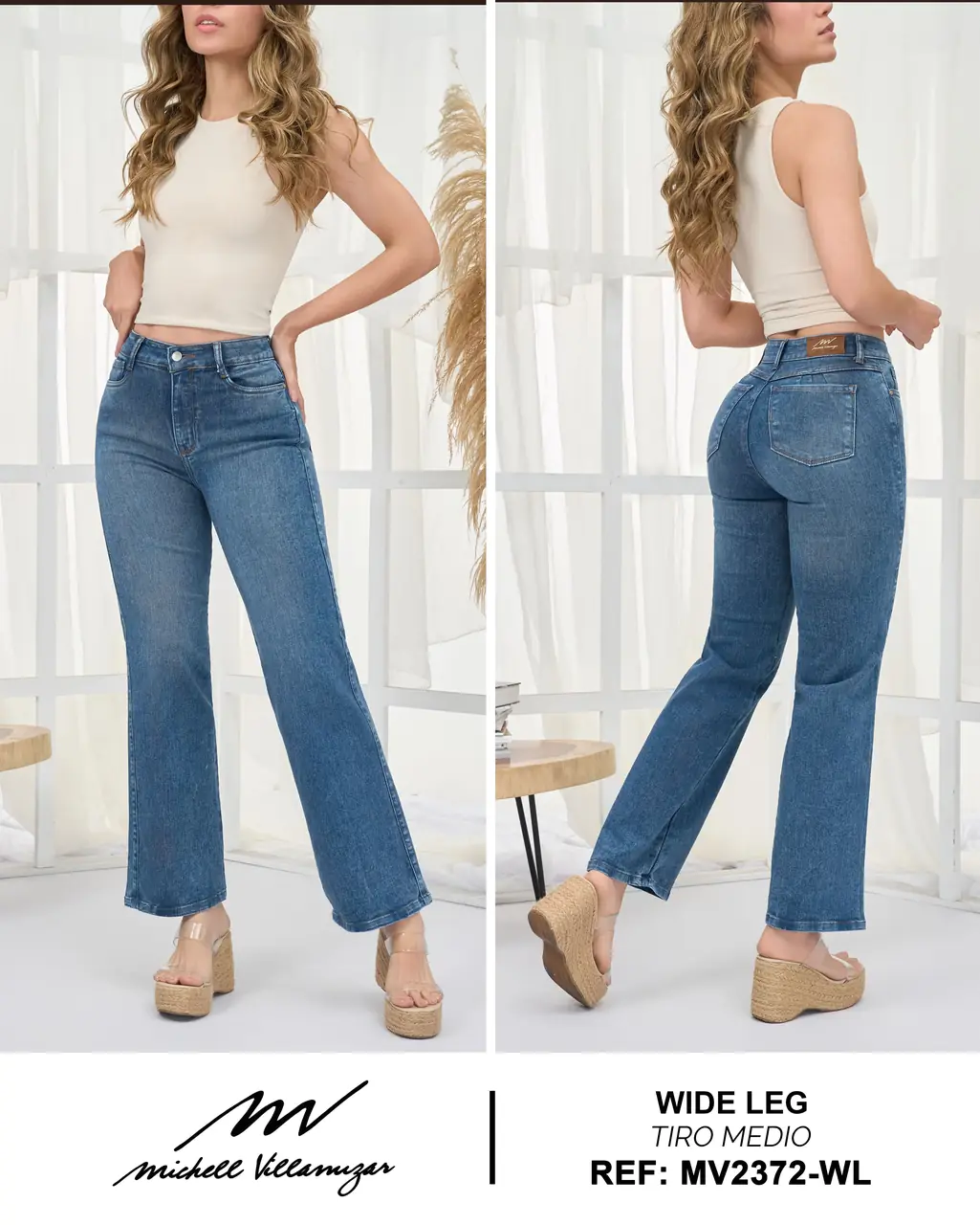 Wide leg Michell Villamizar Ref. MV2372-WL - foto 1