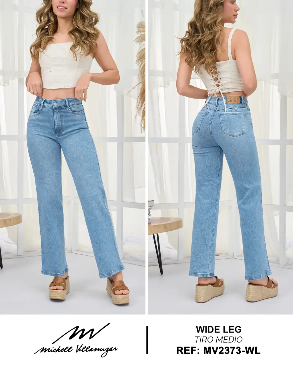 Wide leg Michell Villamizar Ref. MV2373-WL - foto 1