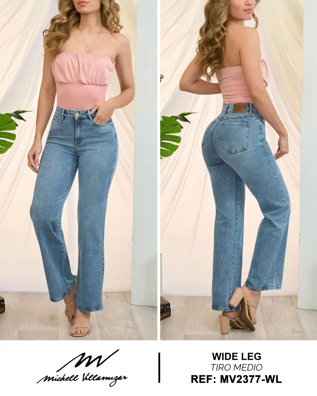 Wide leg Michell Villamizar Ref. MV2377-WL - foto 1