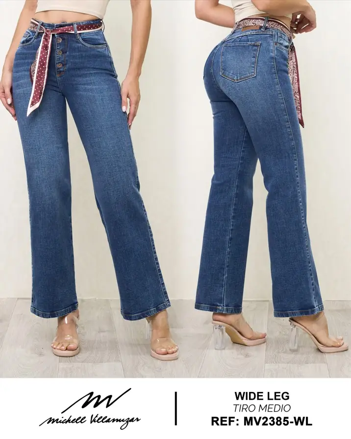 Wide leg Michell Villamizar Ref. MV2385-WL - foto 1
