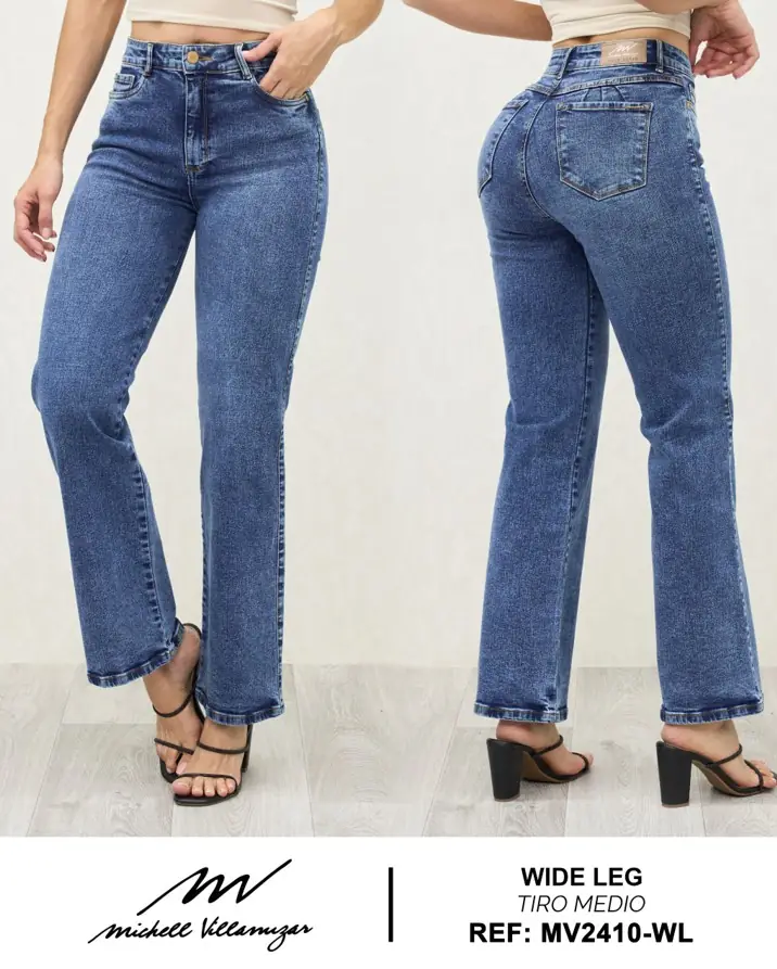 Wide leg Michell Villamizar Ref. MV2410-WL - foto 1