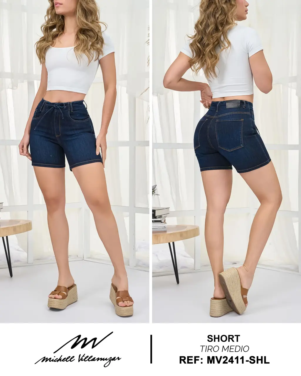 Short long Michell Villamizar Ref. MV2411-SHL - foto 1