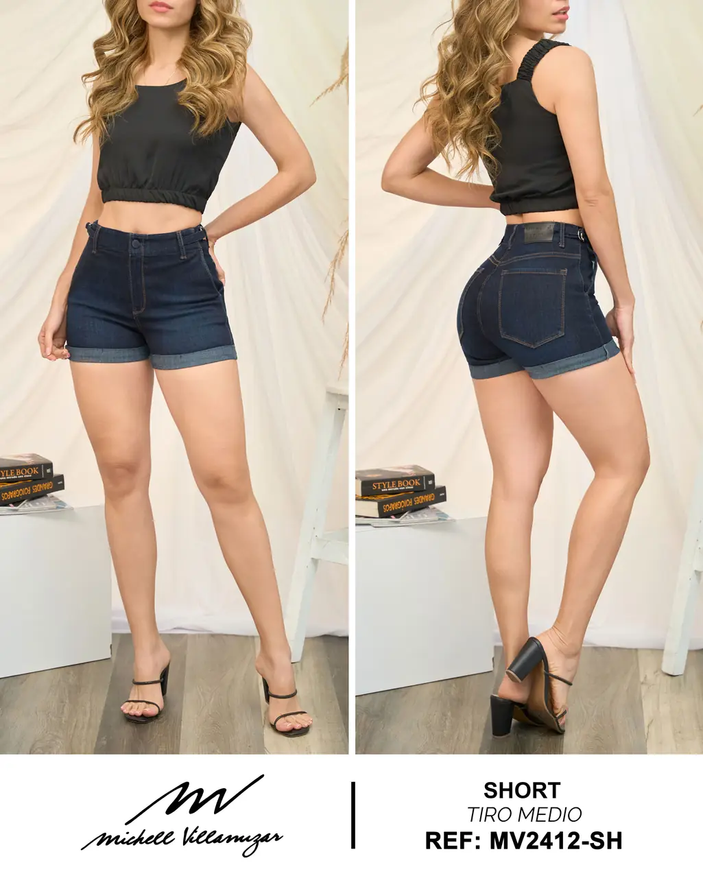 Short premium Michell Villamizar Ref. MV2412-SH - foto 1