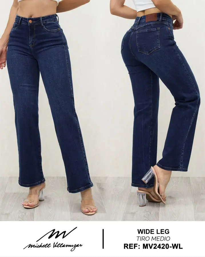 Wide leg Michell Villamizar Ref. MV2420-WL - foto 1