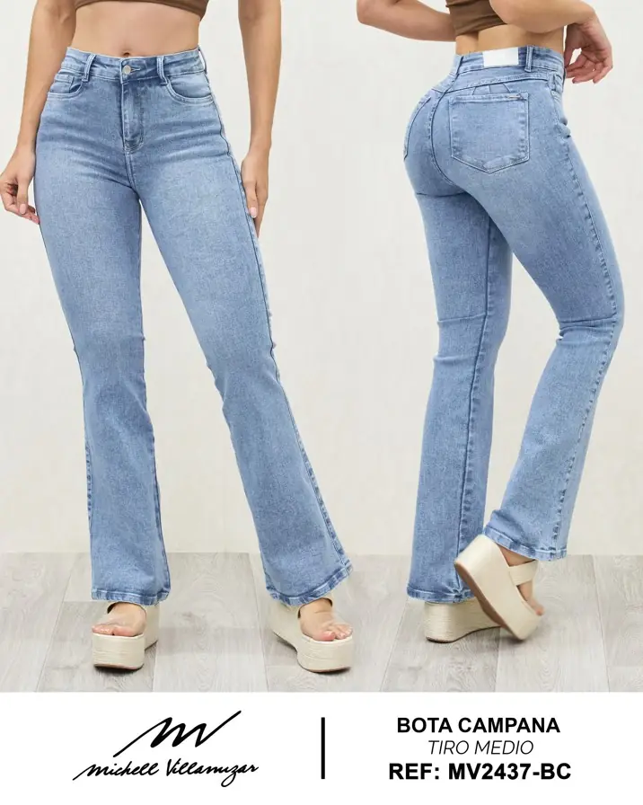 Boot cut clasico Michell Villamizar Ref. MV2437-BC - foto 1