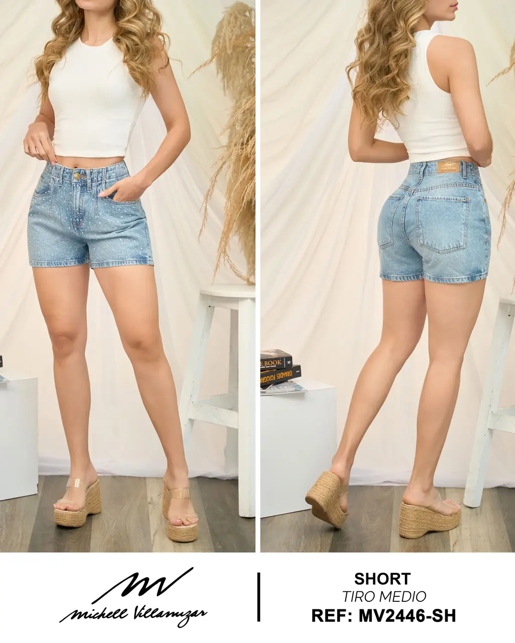 Short Michell Villamizar Ref. MV2446-SH - foto 1
