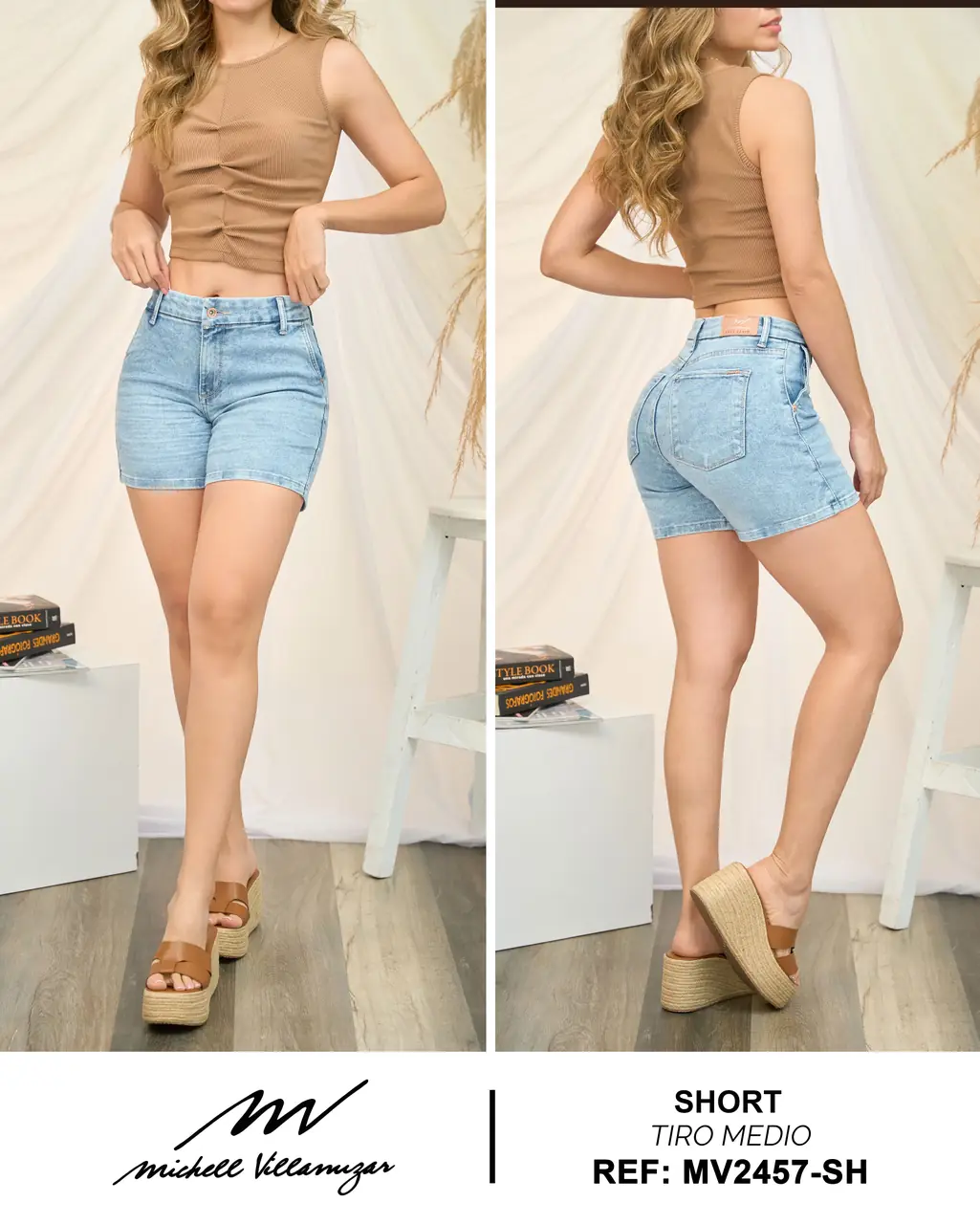 Short long Michell Villamizar Ref. MV2457-SH - foto 1