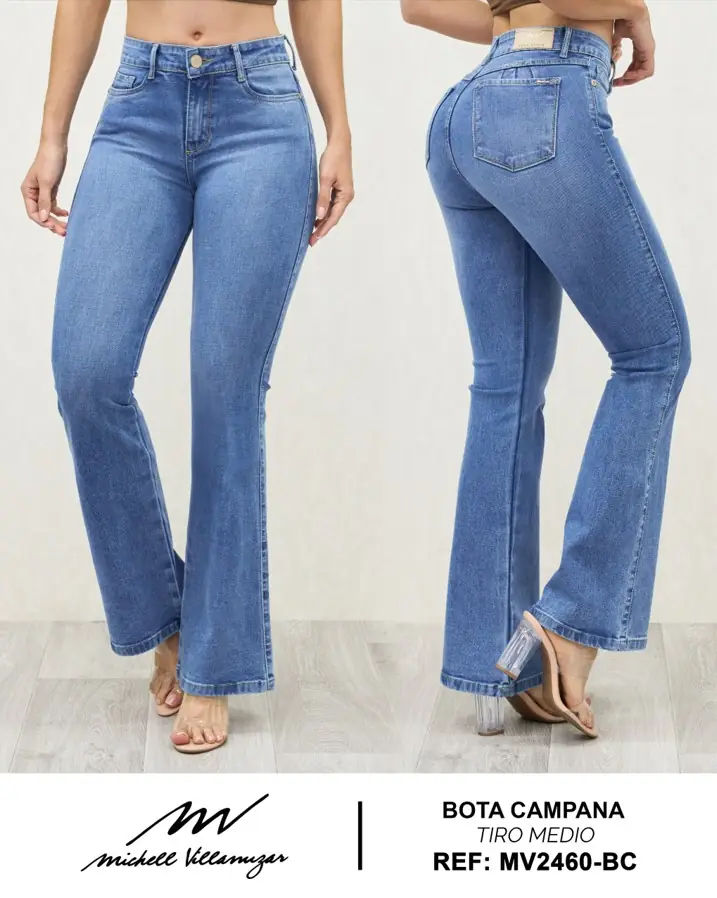 Boot cut clasico Michell Villamizar Ref. MV2460-BC - foto 1