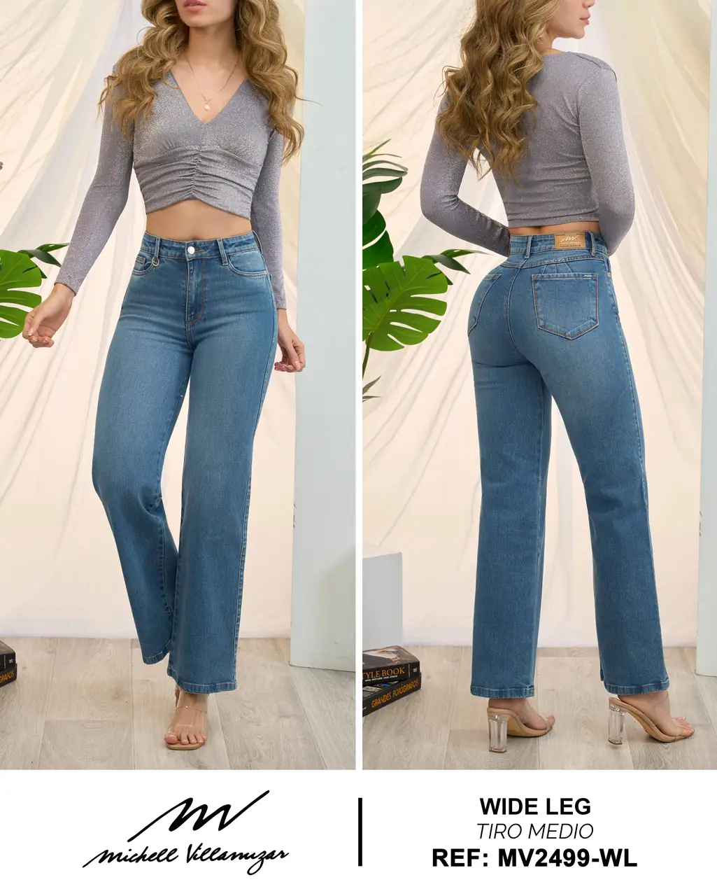 Wide leg Michell Villamizar Ref. MV2499-WL - foto 1