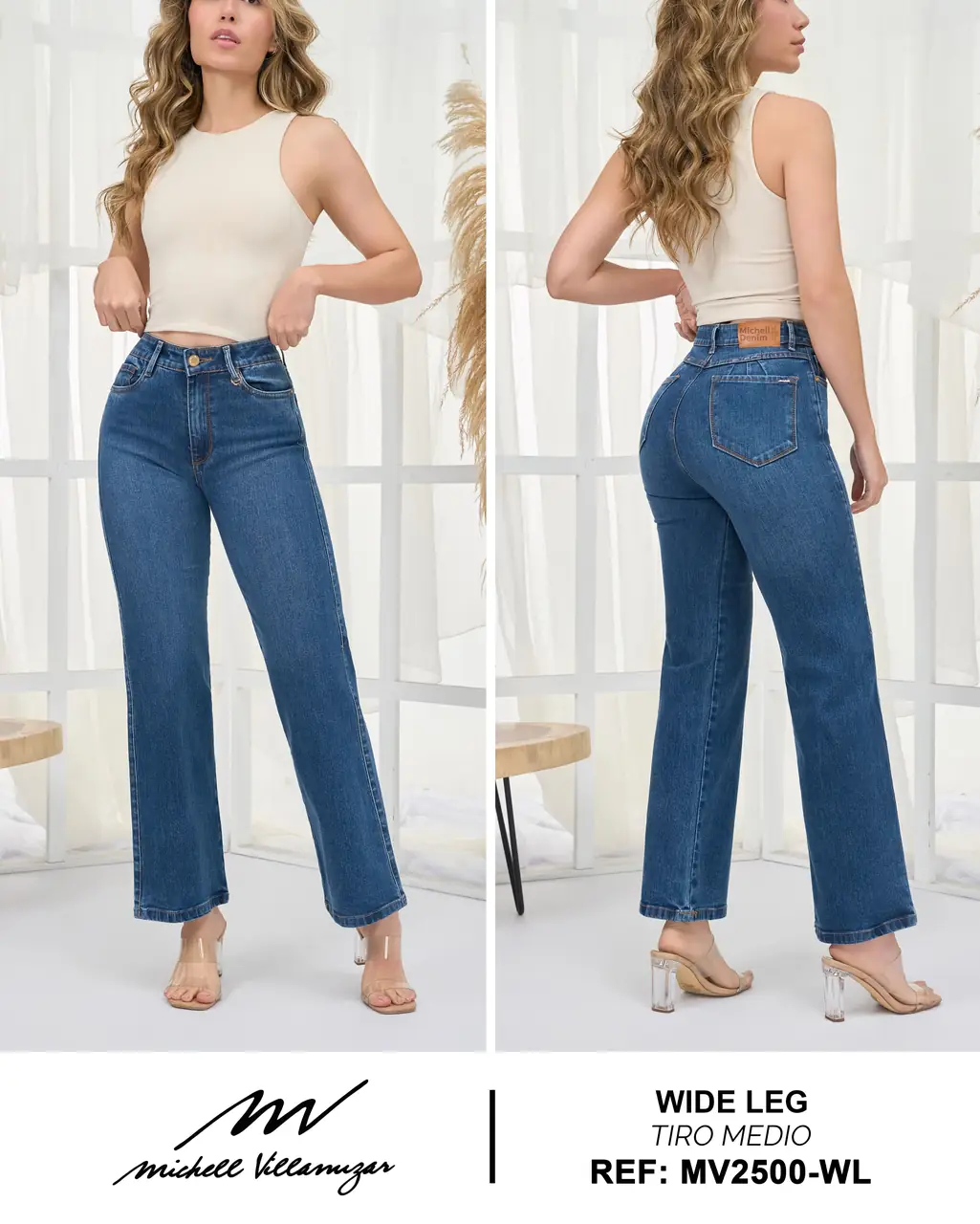 Wide leg Michell Villamizar Ref. MV2500-WL - foto 1