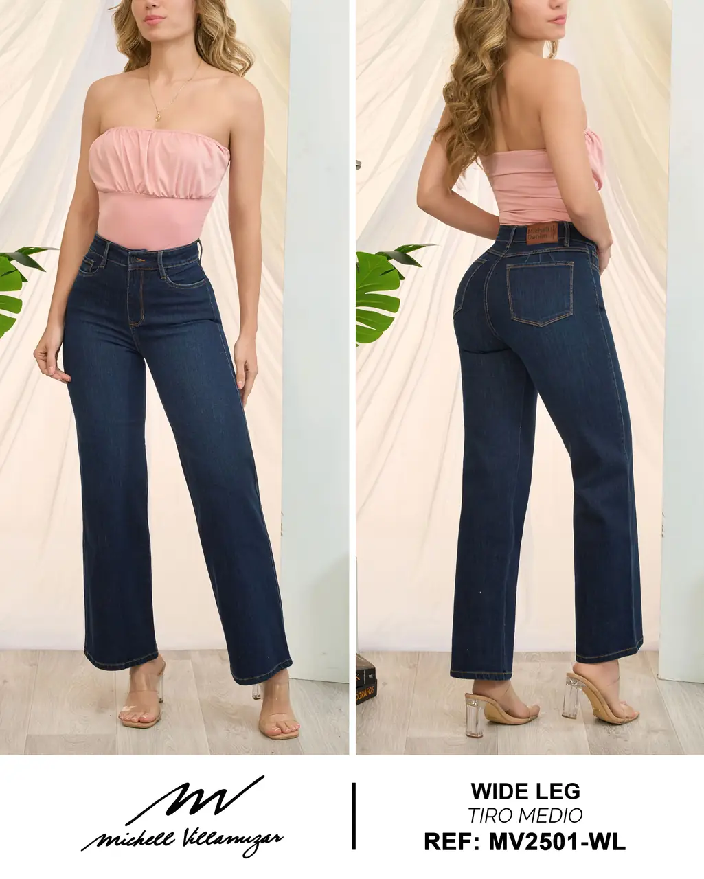 Wide leg Michell Villamizar Ref. MV2501-WL - foto 1