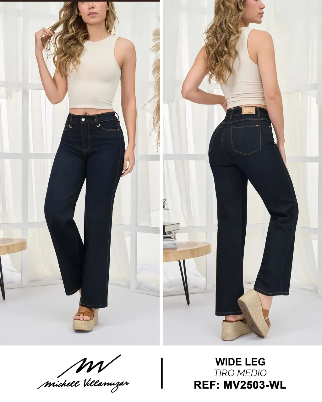 Wide leg Michell Villamizar Ref. MV2503-WL - foto 1