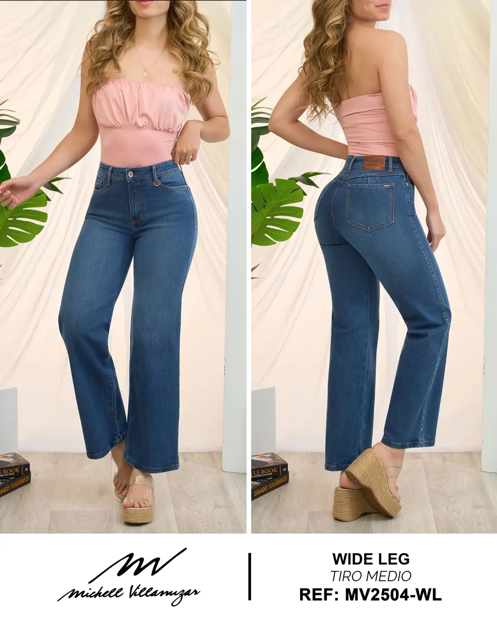 Wide leg Michell Villamizar Ref. MV2504-WL - foto 1