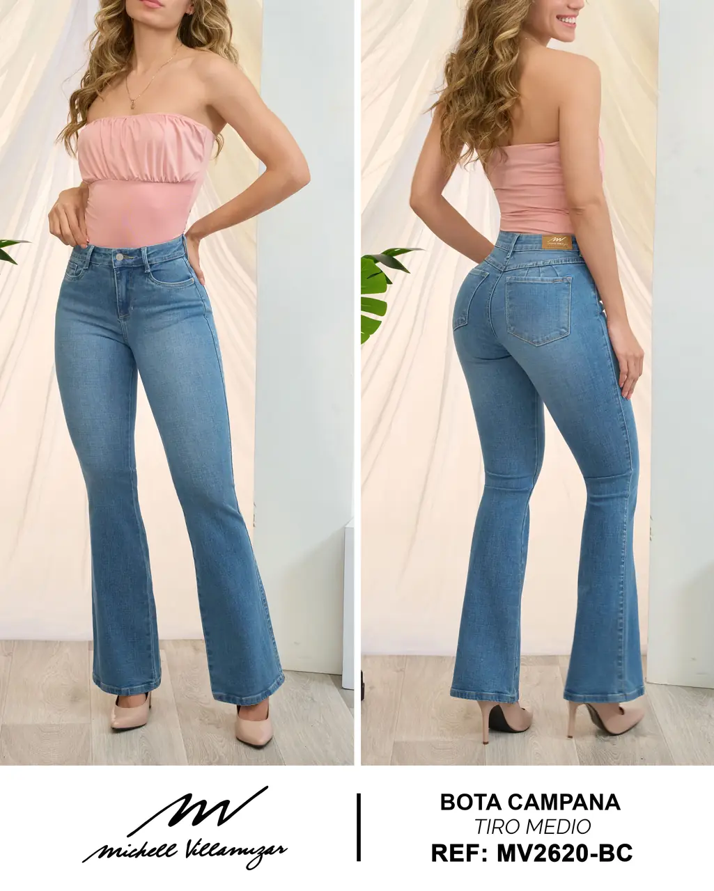 Boot cut clasico Michell Villamizar Ref. MV2620-BC - foto 1