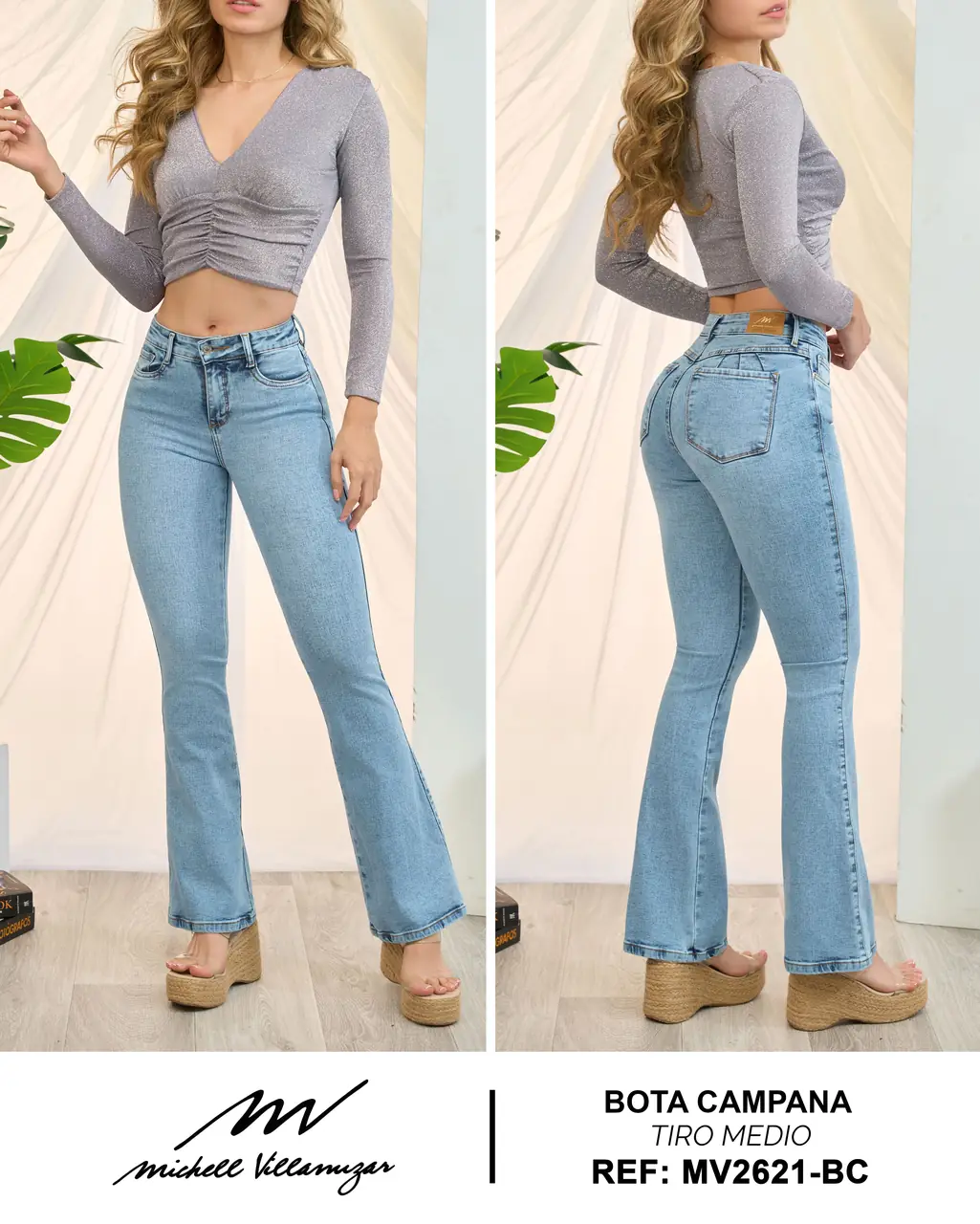 Boot cut clasico Michell Villamizar Ref. MV2621-BC - foto 1
