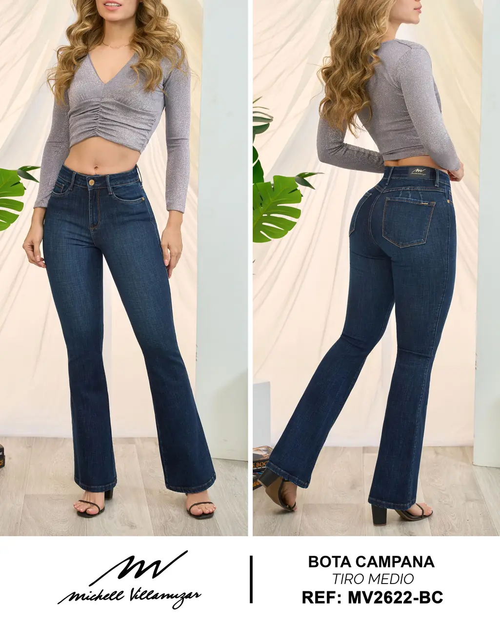 Boot cut clasico Michell Villamizar Ref. MV2622-BC - foto 1