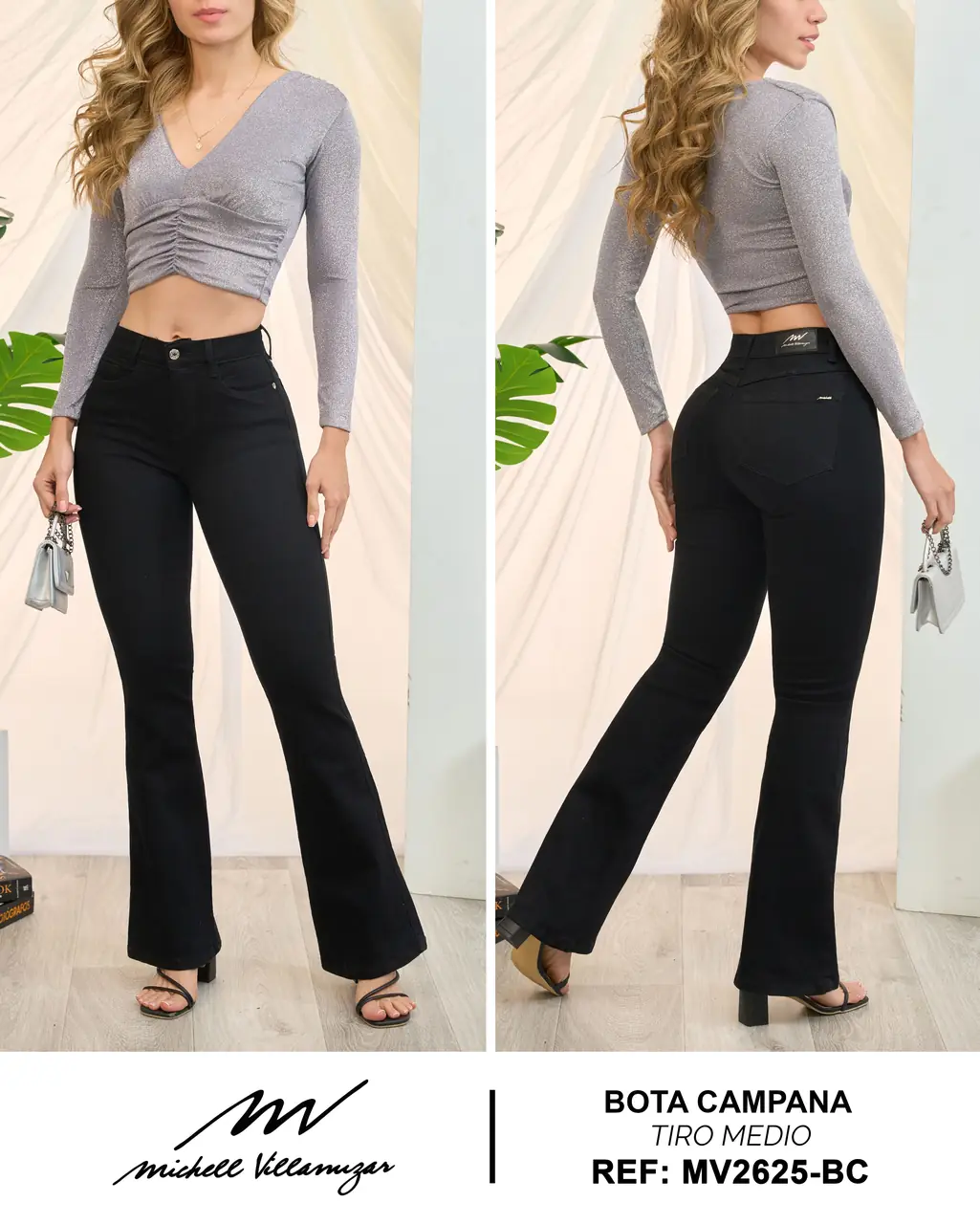 Boot cut clasico Michell Villamizar Ref. MV2625-BC - foto 1