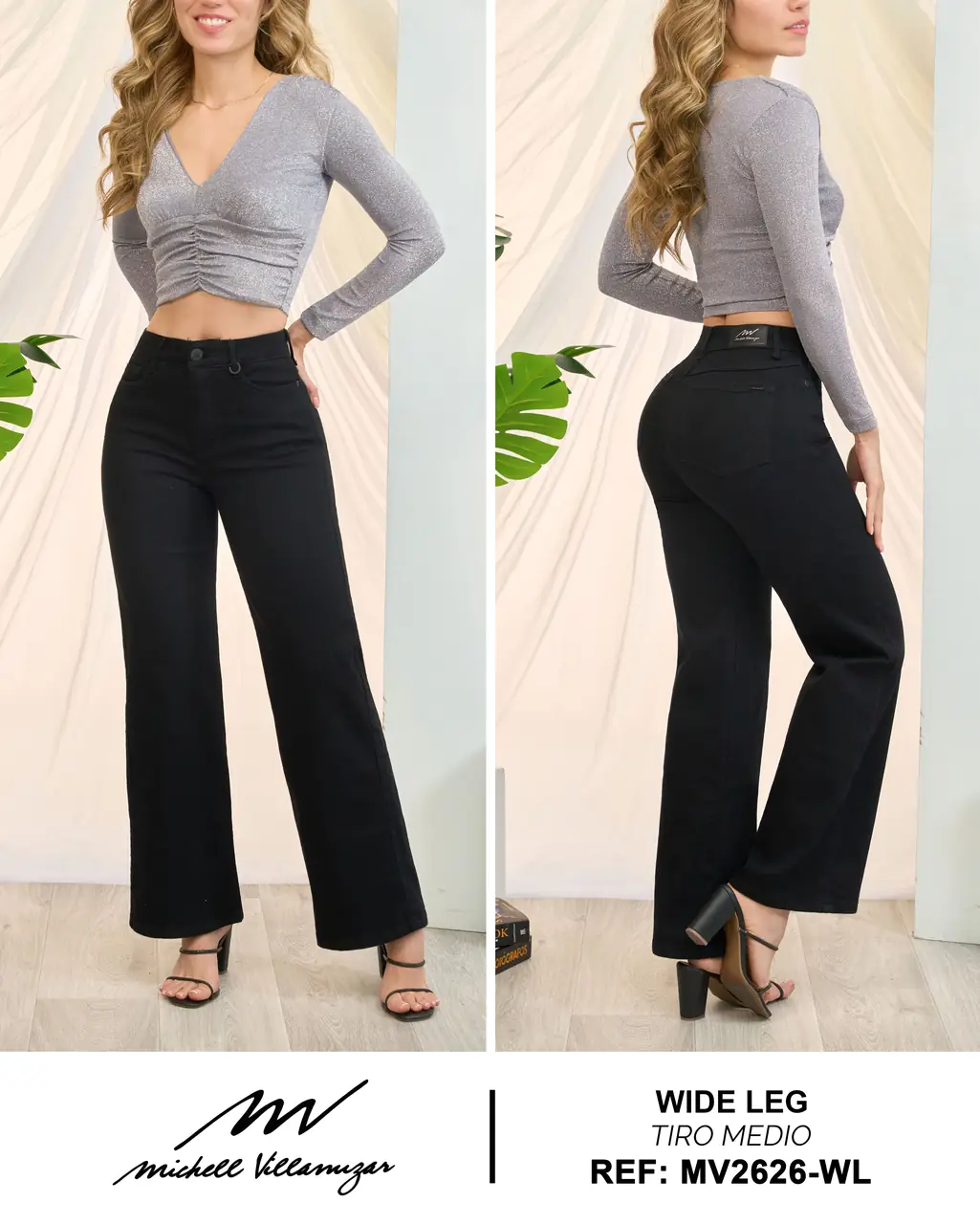 Wide leg Michell Villamizar Ref. MV2626-WL - foto 1