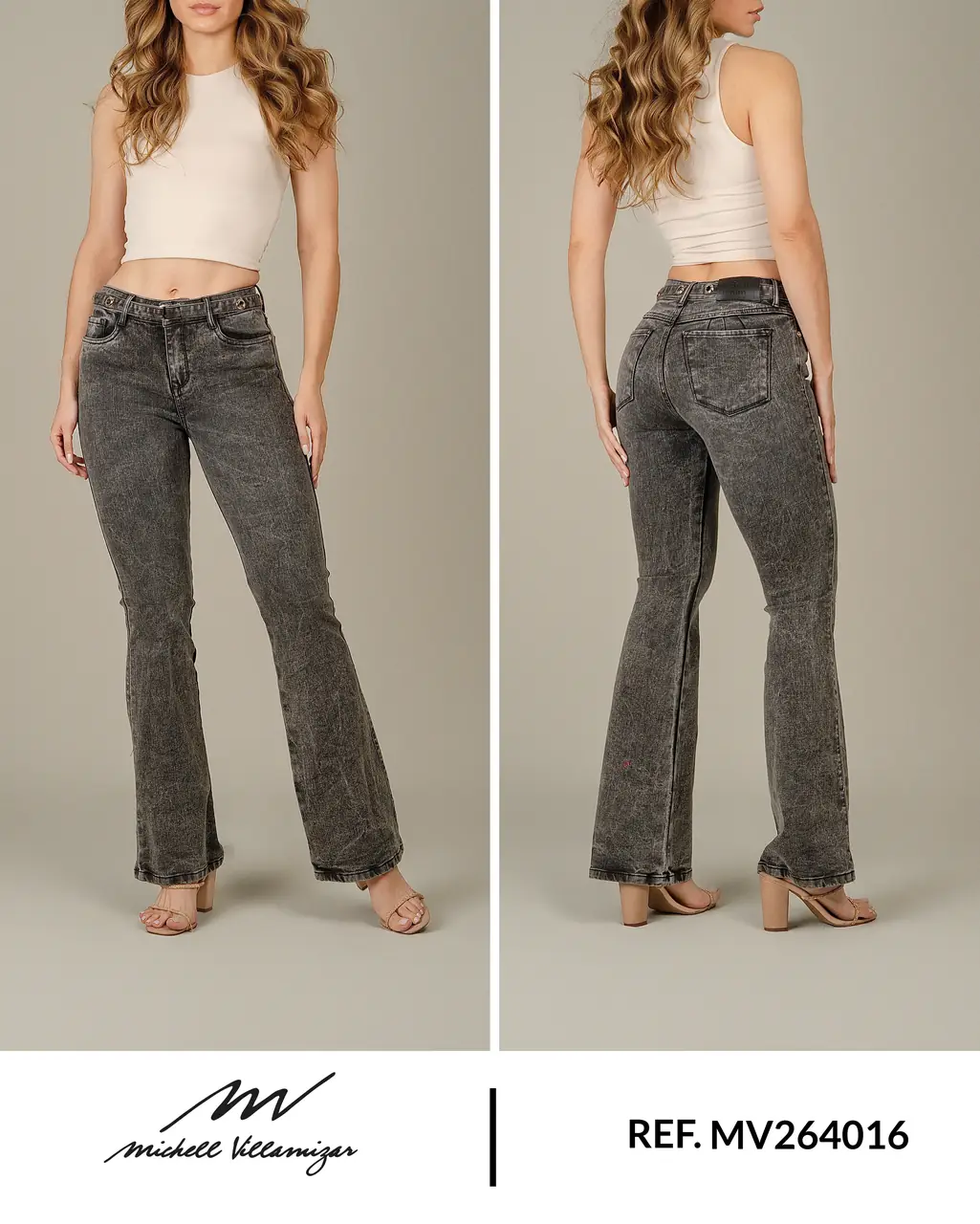 Boot cut clasico Michell Villamizar Ref. MV264016 - foto 1