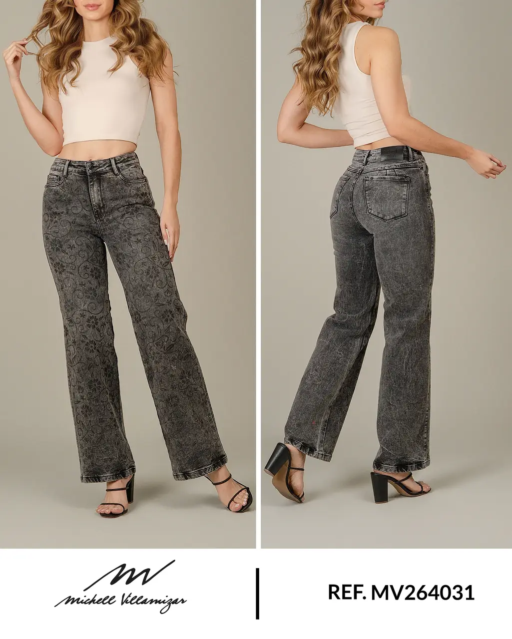 Wide leg Michell Villamizar Ref. MV264031 - foto 1