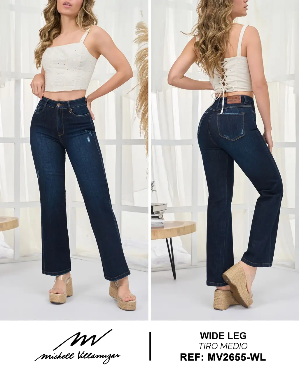 Wide leg Michell Villamizar Ref. MV2655-WL - foto 1