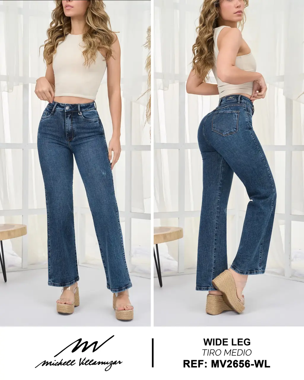 Wide leg Michell Villamizar Ref. MV2656-WL - foto 1