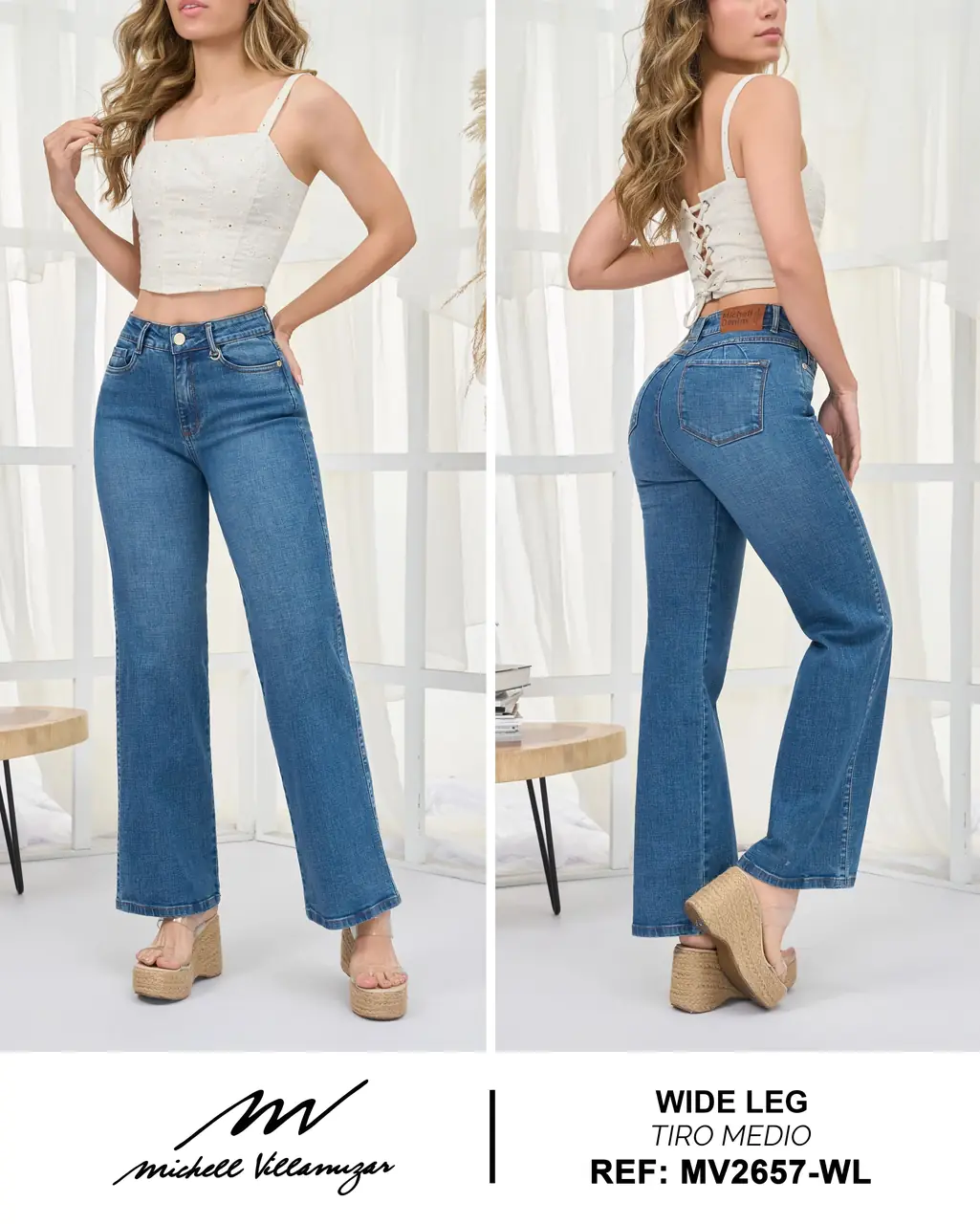 Wide leg Michell Villamizar Ref. MV2657-WL - foto 1