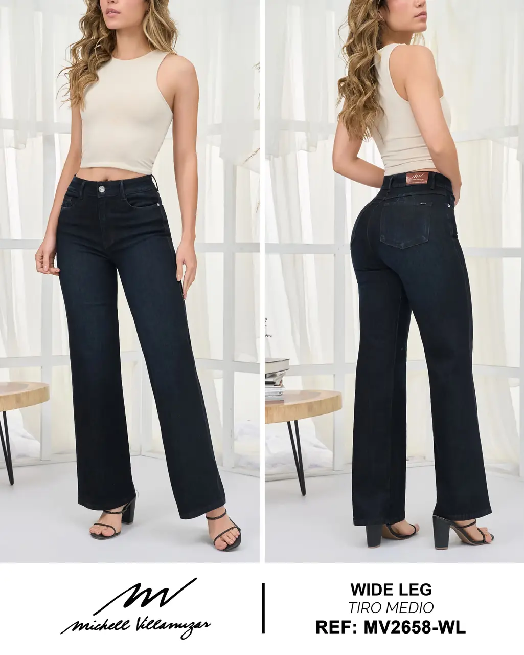 Wide leg Michell Villamizar Ref. MV2658-WL - foto 1