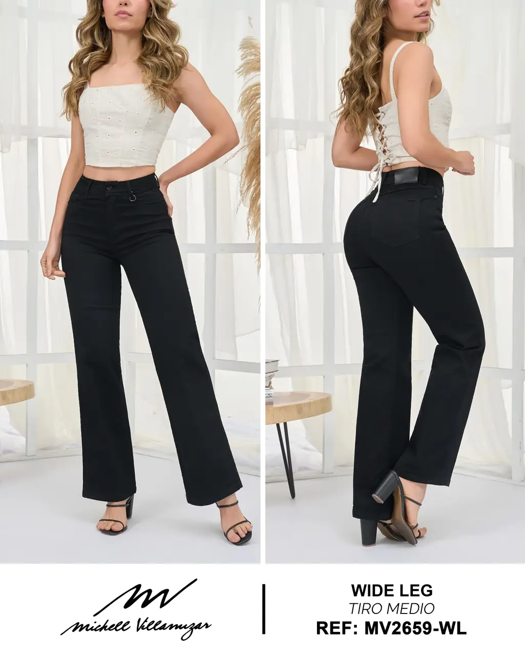 Wide leg Michell Villamizar Ref. MV2659-WL - foto 1