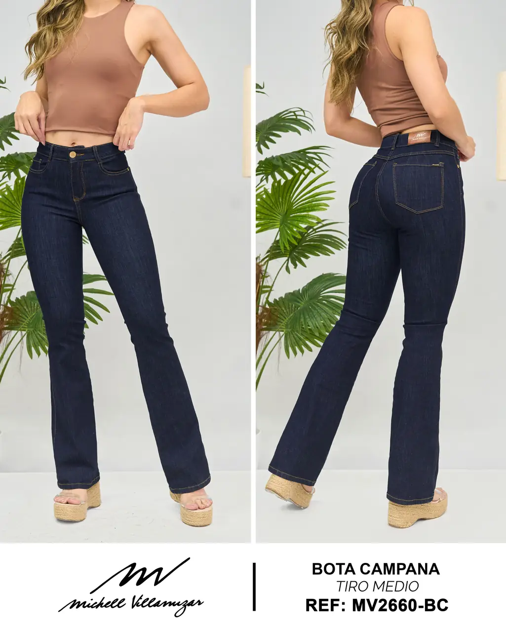 Boot cut clasico Michell Villamizar Ref. MV2660-BC - foto 1