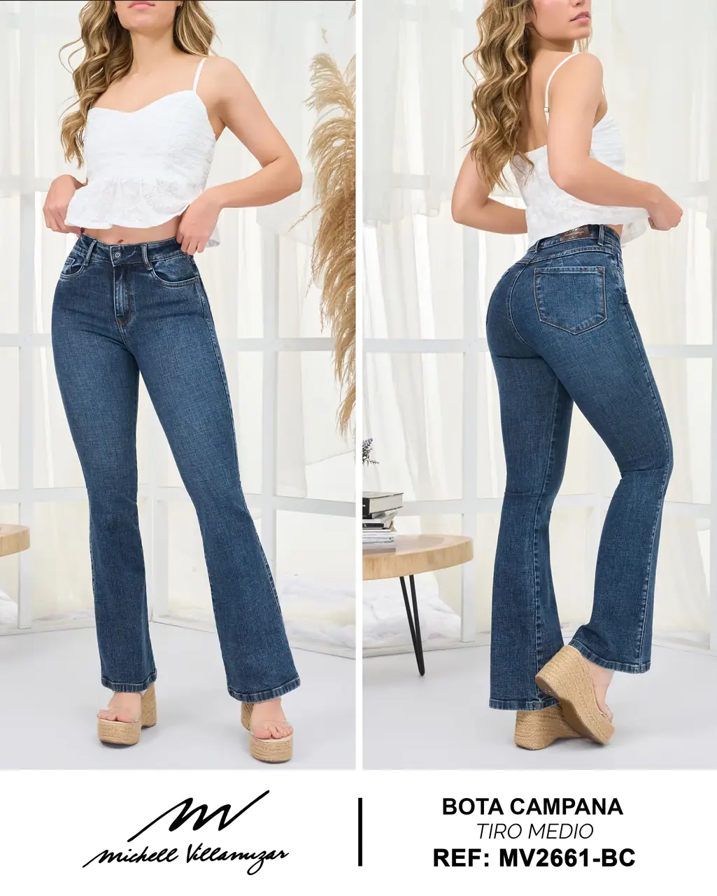 Boot cut clasico Michell Villamizar Ref. MV2661-BC - foto 1