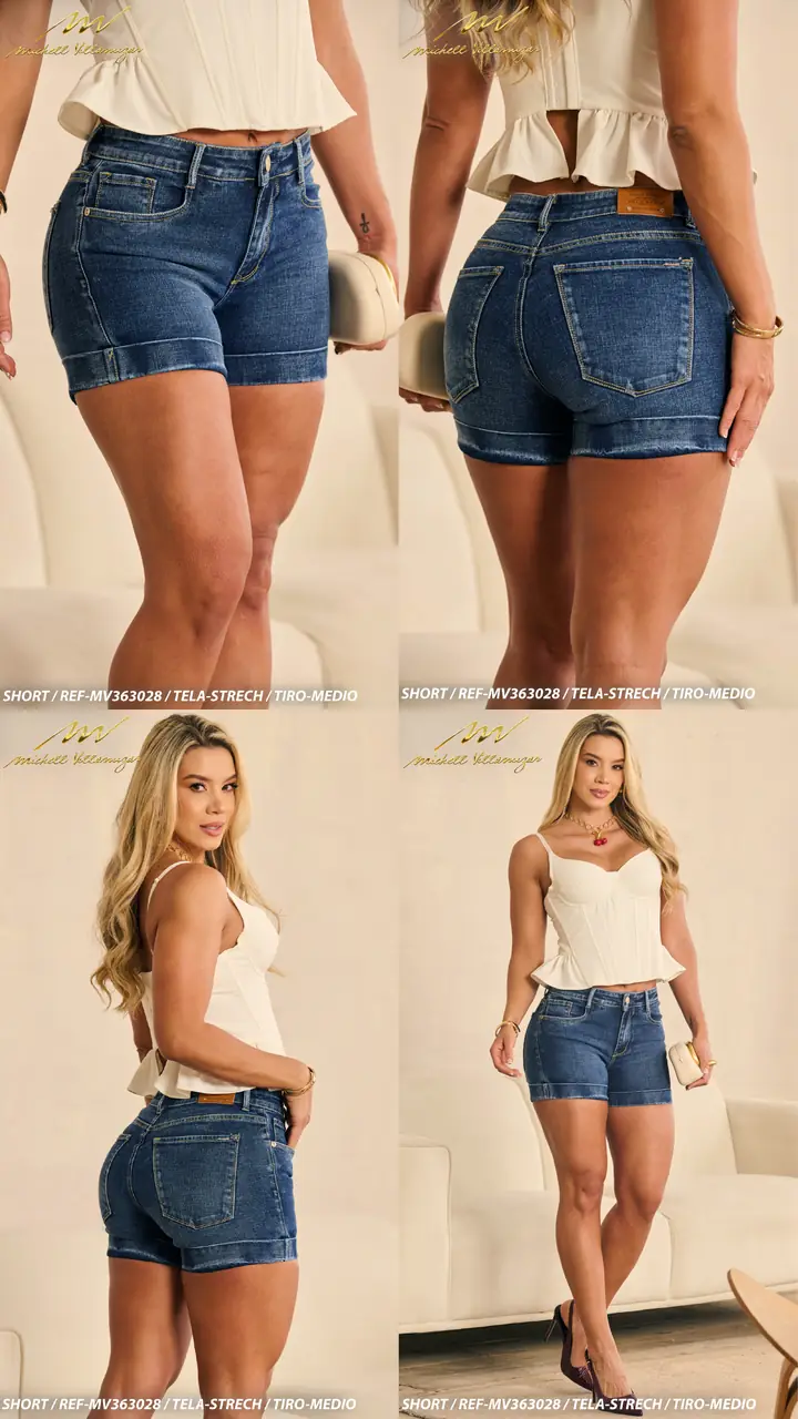 Short corto Michell Villamizar Ref. MV363028 - foto 1