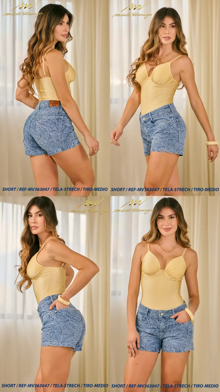 Short corto Michell Villamizar Ref. MV363047 - foto 1