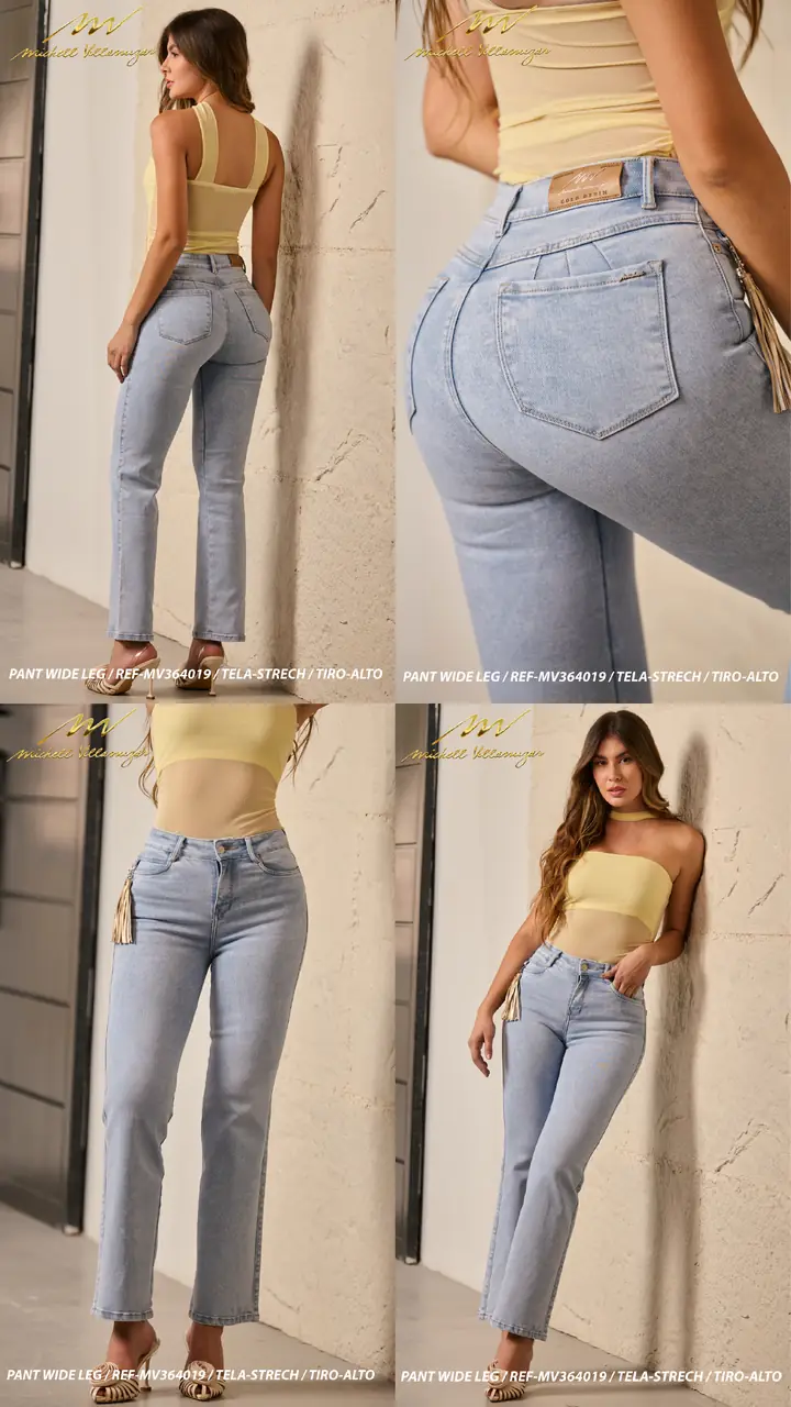 Wide leg Michell Villamizar Ref. MV364019 - foto 1