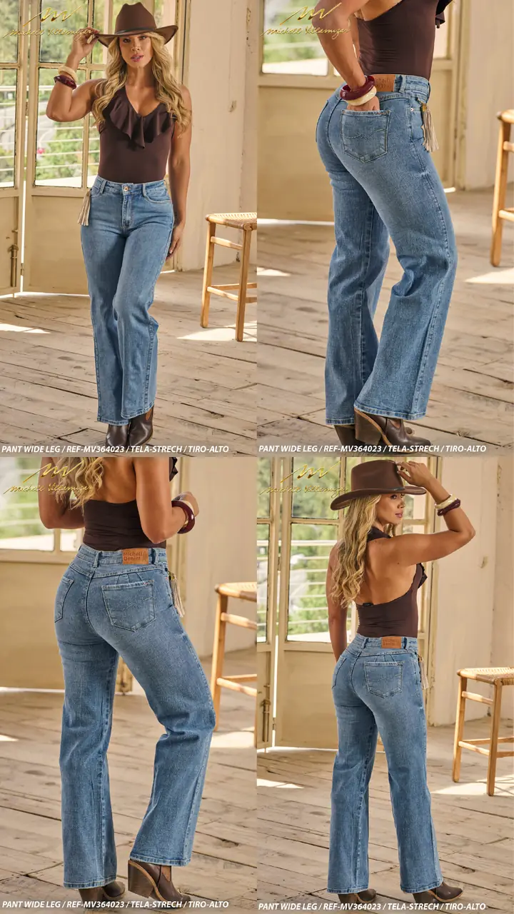 Wide leg Michell Villamizar Ref. MV364023 - foto 1